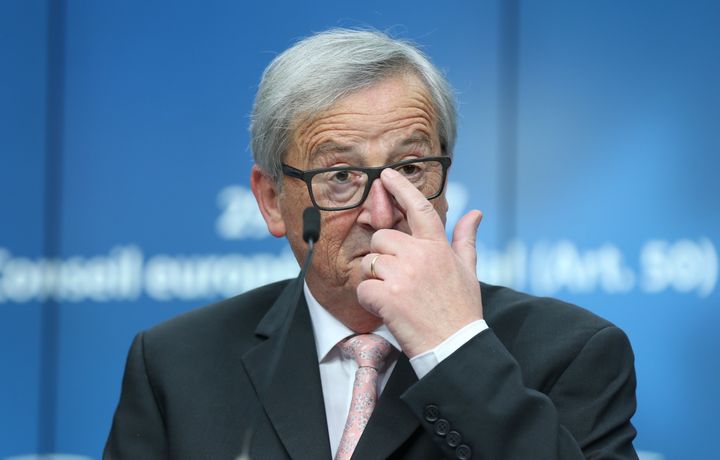 Jean-Claude Juncker said English was 'losing importance'