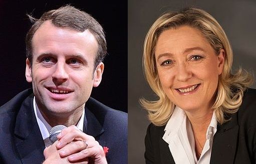  Emmanuel Macron, Marine Le Pen 
