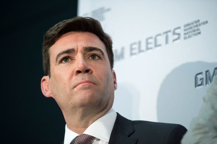 Labour's victorious Manchester Metro Mayor Andy Burnham