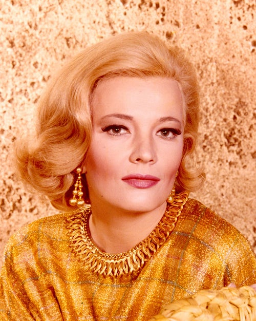 Actor Gena Rowlands, shown here around 1960, has died.