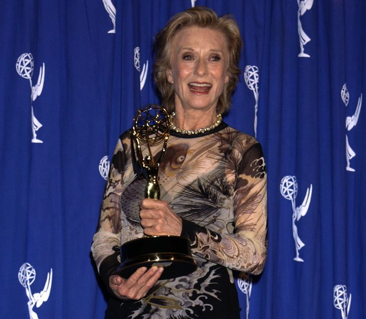 Leachman holds an Emmy for her role in "Malcolm in the Middle."
