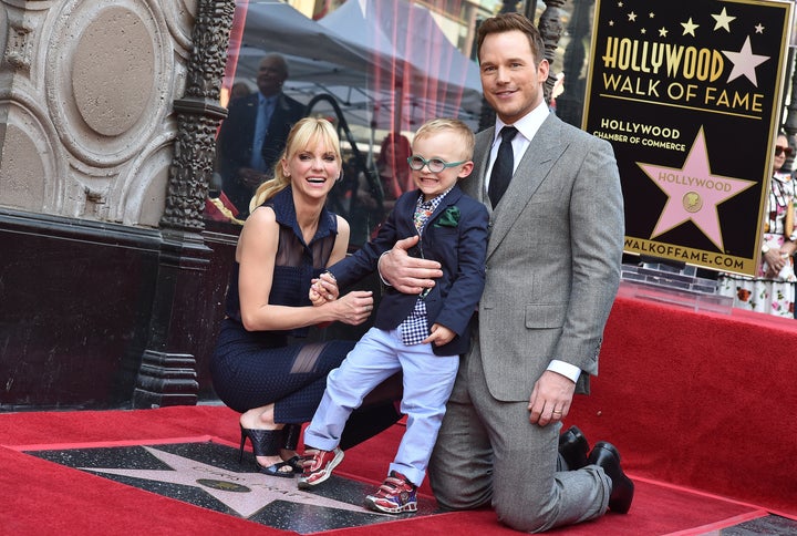 Chris Pratt and Anna Faris have a 4-year-old son named Jack.