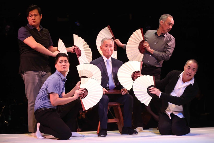 Kelvin Moon Loh, Austin Ku, George Takei, Marc Oka and Thom Sesma in CSC’s “Pacific Overtures”
