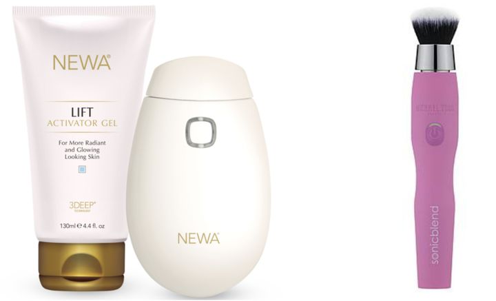 Newa Skin Care System from NEWA and Sonicblend from Michael Todd. 