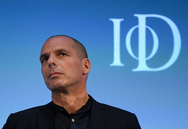 Former Greek Finance Minister Yanis Varoufakis wants his fellow leftists to swallow their reservations and vote for Emmanuel Macron in the French election on Sunday.