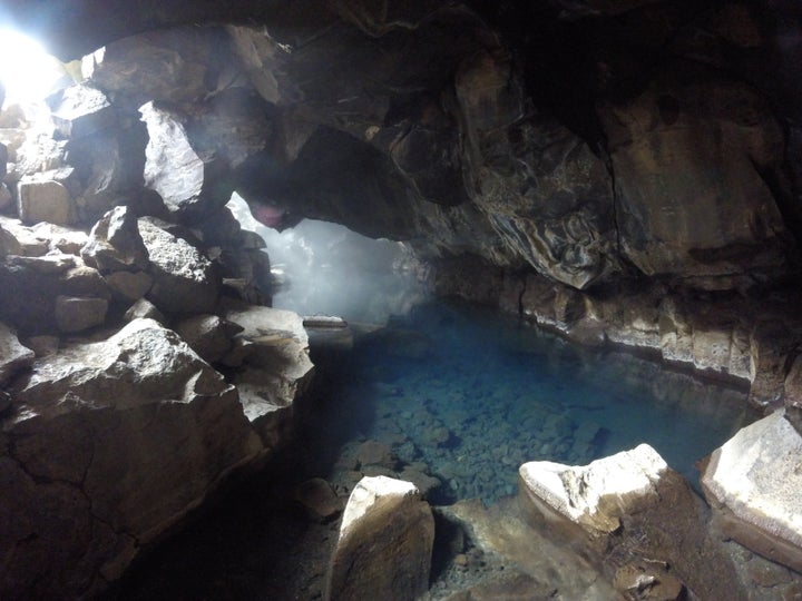 <p>Grjótagjá near Lake Myvatn – The cave that becomes Jon Snow and Ygritte’s love nest in Season 3</p>