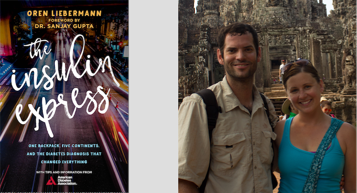 Oren and wife Cassie in Cambodia