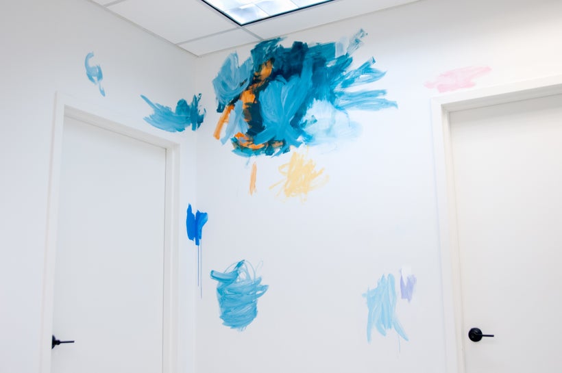 Jule Korneffel installation for but what about me? - curated by Alex Maldonado Projects
