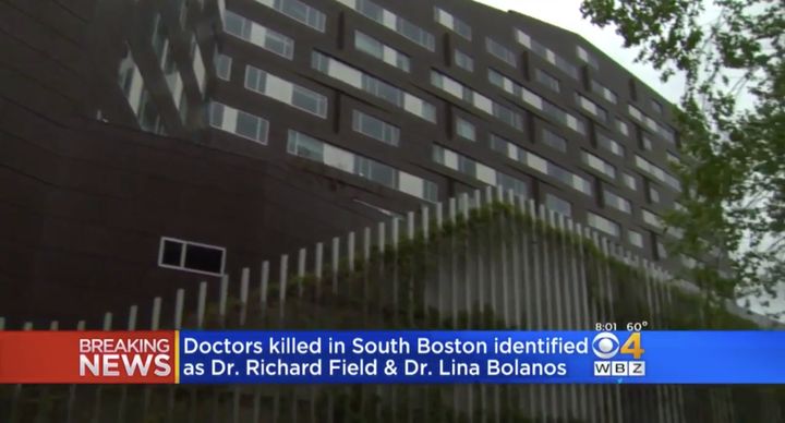 The couple was reportedly found with their throats slit inside of this luxury condominiums penthouse.