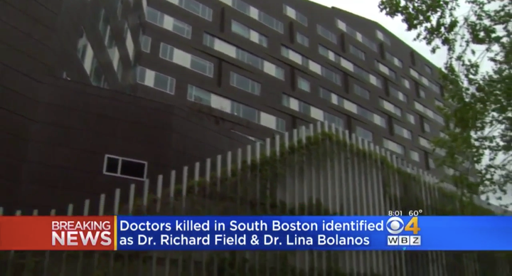 The couple was reportedly found with their throats slit inside of this luxury condominiums penthouse.