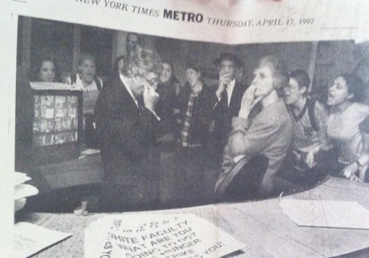 Administrators Detained at New School — NY Times April 1997 (h/t JT)