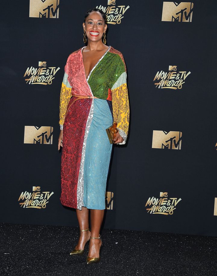 Tracee Ellis Ross at the 2017 MTV Movie And TV Awards at The Shrine Auditorium on 7 May 2017 in Los Angeles, California.