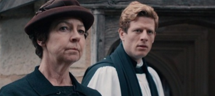 <strong>Mrs Maguire (Tessa Peake-Jones) is the only character based on a real-life person in James Runcie's childhood</strong>