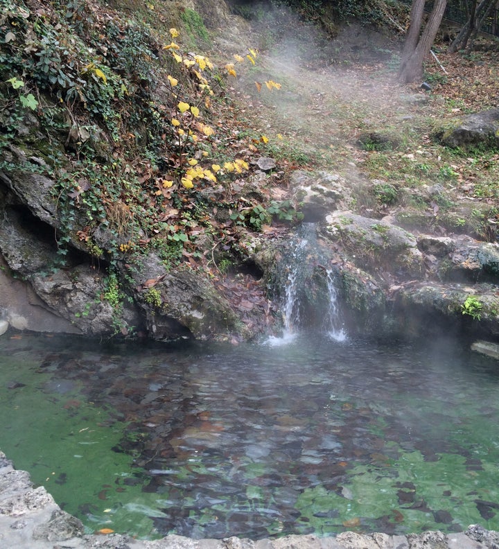 <p>Geothermal hot springs </p>