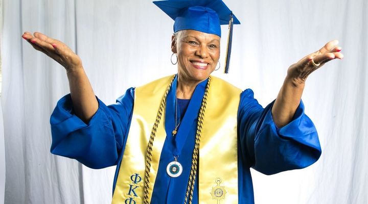 Darlene Mullins, 72, graduated summa cum laude from Tennessee State University after a nearly half-centurylong hiatus.