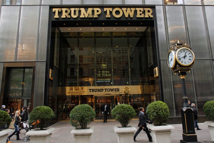 Trump Tower in NYC.