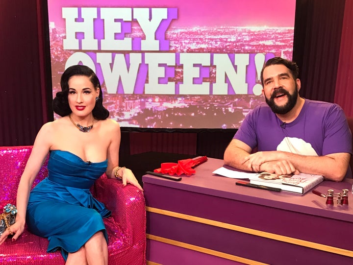 Dita Von Teese Bares It All On 'Hey Qween