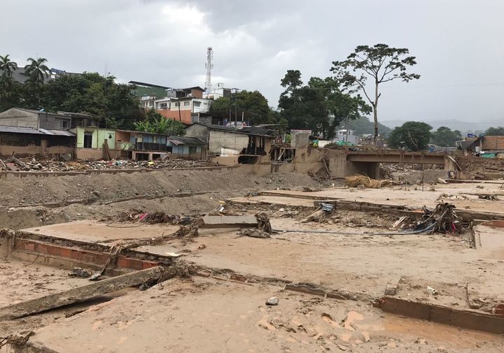 Flooding and mudslides devastated the small Colombian city of Mocoa after unseasonably strong rains. 