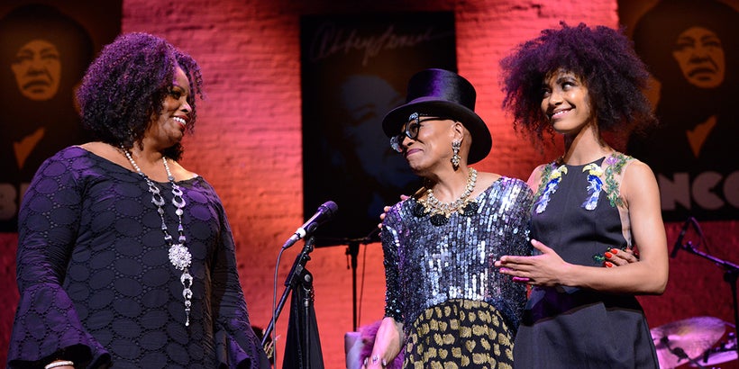 Dianne Reeves, Dee Dee Bridgewater and Esperanza Spalding share the stage for their tribute performance to jazz singer Abbey