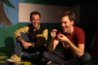 CB (Michael Brown) and Van (Val Garrahan) are two high school friends in Dog Sees God