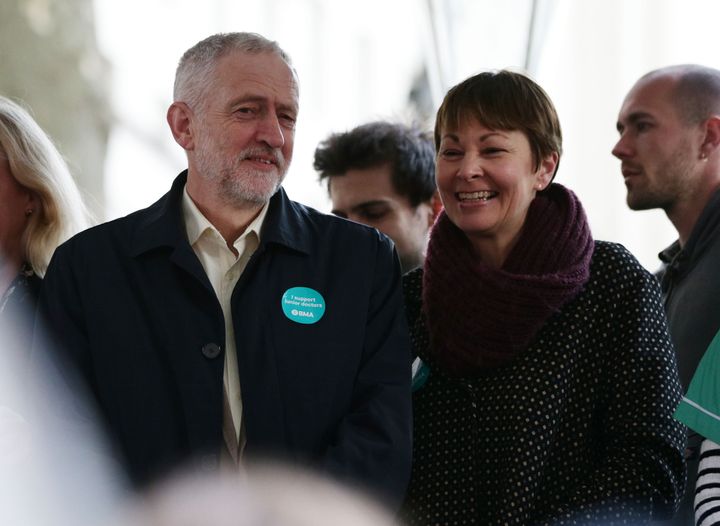 Jeremy Corbyn and Caroline Lucas will not support each other in certain constituencies at the election