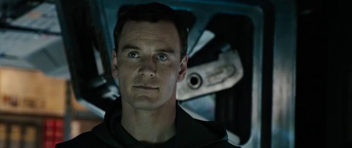 Michael Fassbender stars in 'Alien: Covenant', in cinemas this week