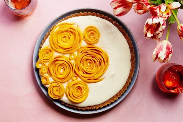 We almost got hypnotized when we made these mango swirls.