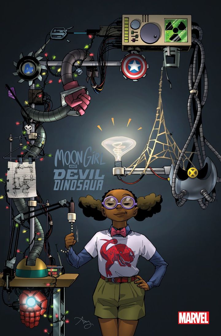 <p>Moon Girl is the smartest hero in the <a href="https://www.huffpost.com/entertainment/topic/marvel">Marvel</a> Universe.</p>