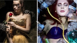 Photographer Uses Disney Princesses To Draw Attention To Real-Life