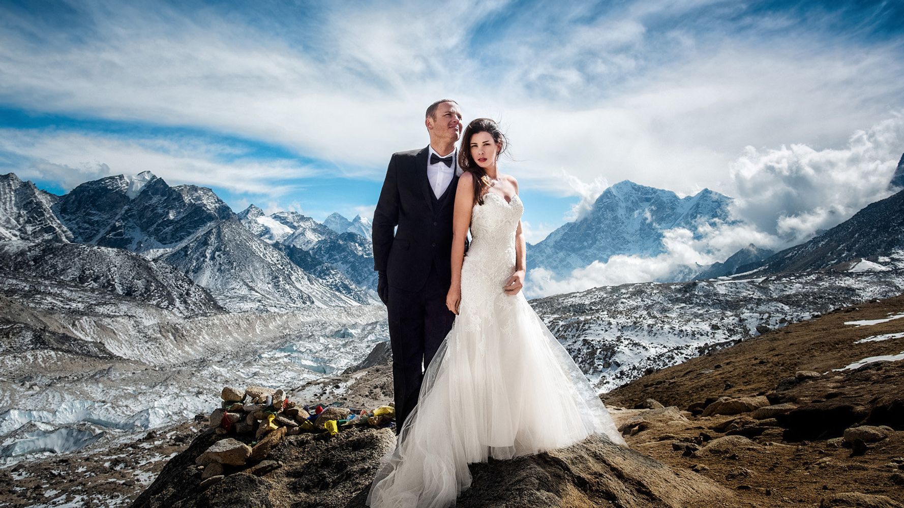 Ain't No Mountain High Enough For This Couple Who Wed On Mount Everest...