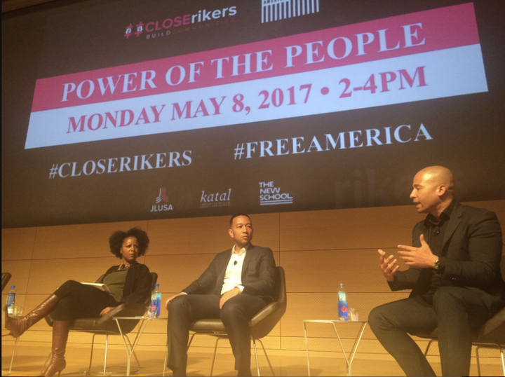 “It’s not radical for us to want to end mass incarceration. Mass incarceration is radical," Legend told the audie