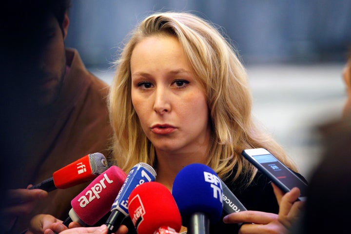 National Front MP Marion Maréchal-Le Pen said she was stepping away from political life following Sunday's vote.