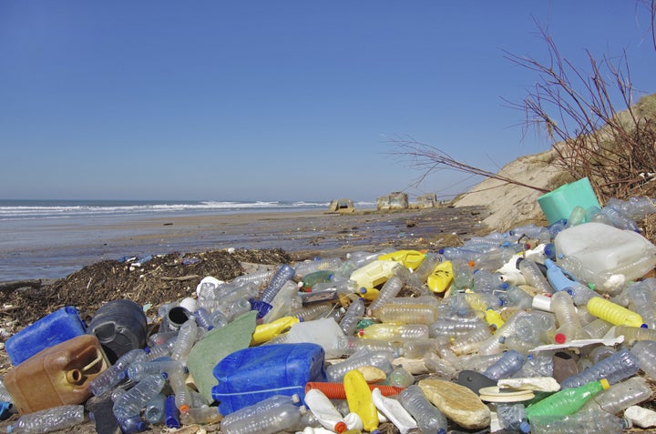 Plastic waste is a major and growing problem in the world's oceans.