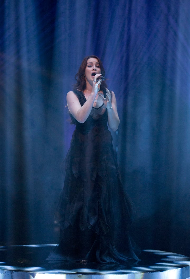<strong>Lucie Jones is this year's Eurovision hopeful</strong>