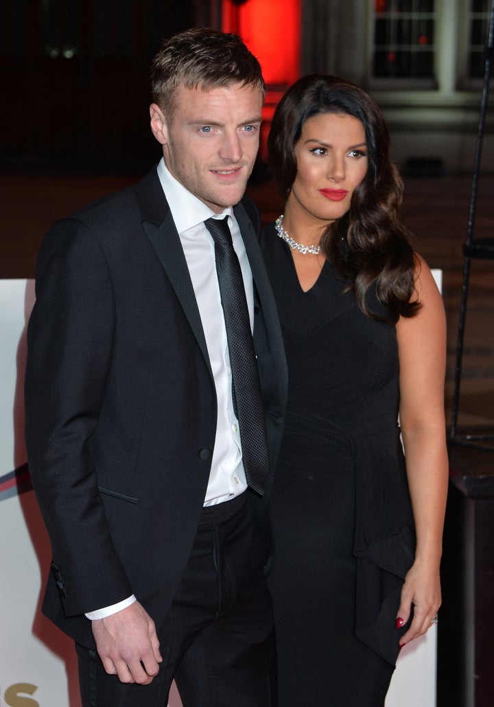 Jamie and Rebekah Vardy