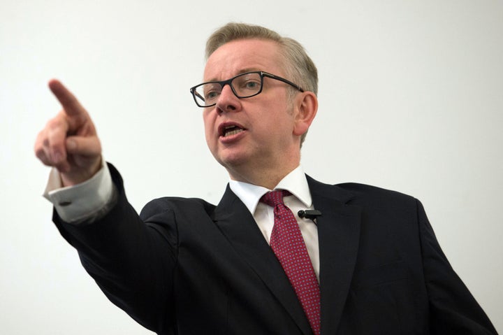 Former Education Secretary Michael Gove