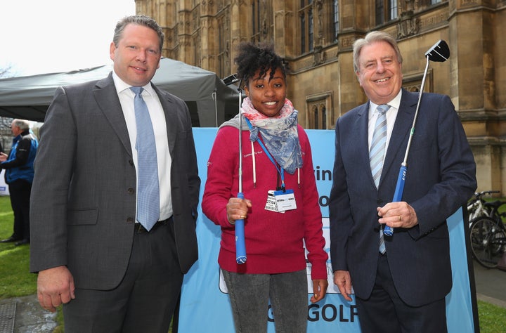 Karl McCartney, left, threatened to help abolish the Electoral Commission 