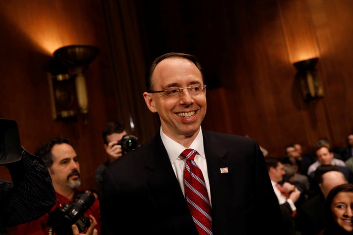 Deputy Attorney General Rod Rosenstein