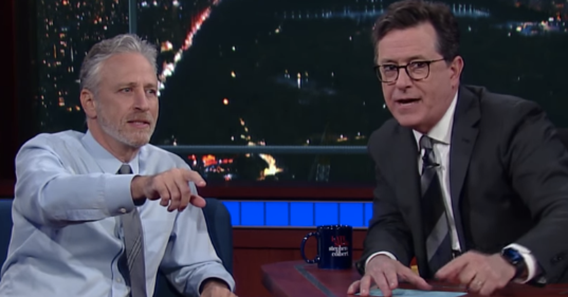 Stephen Colbert And Jon Stewart