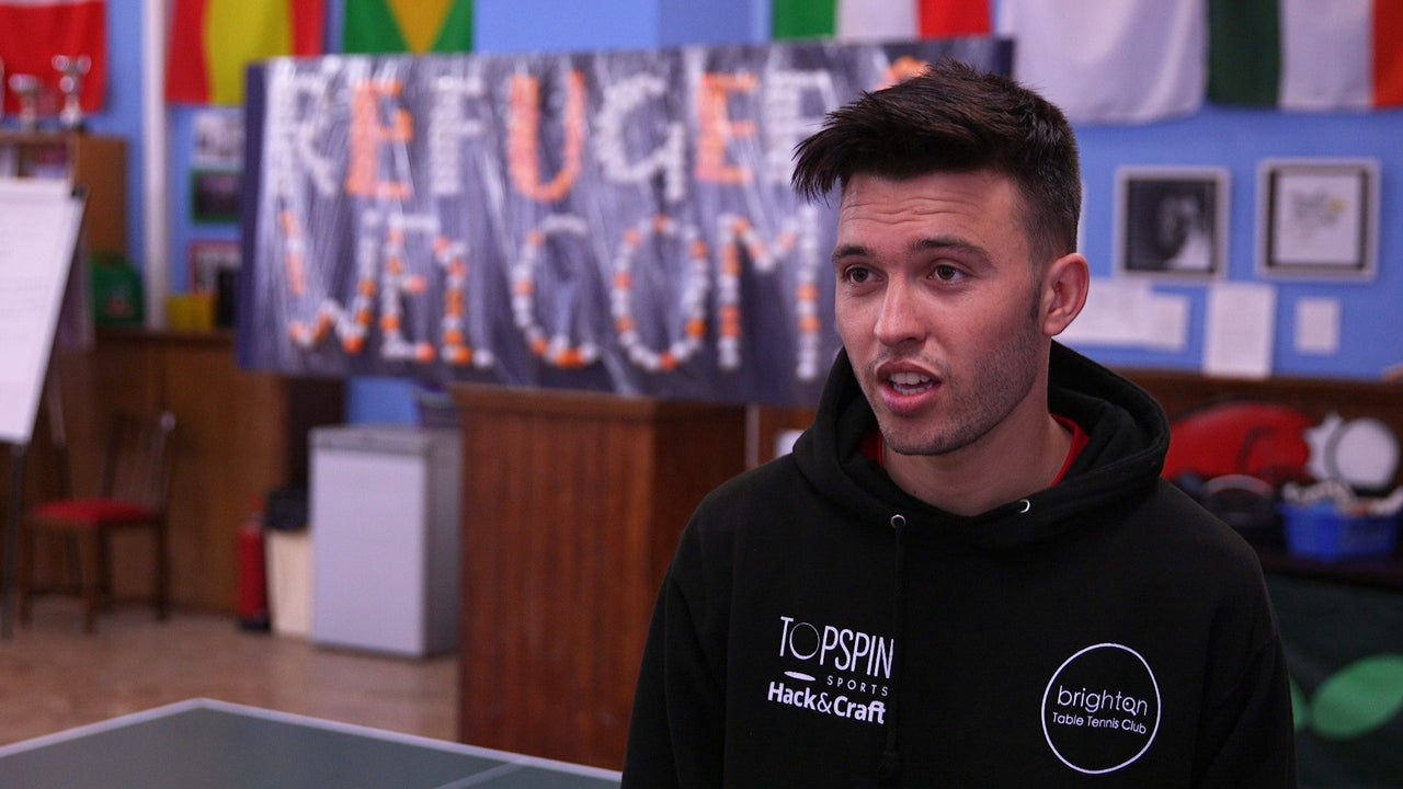 Farhad had never played table tennis before - now he's representing Team Afghanistan