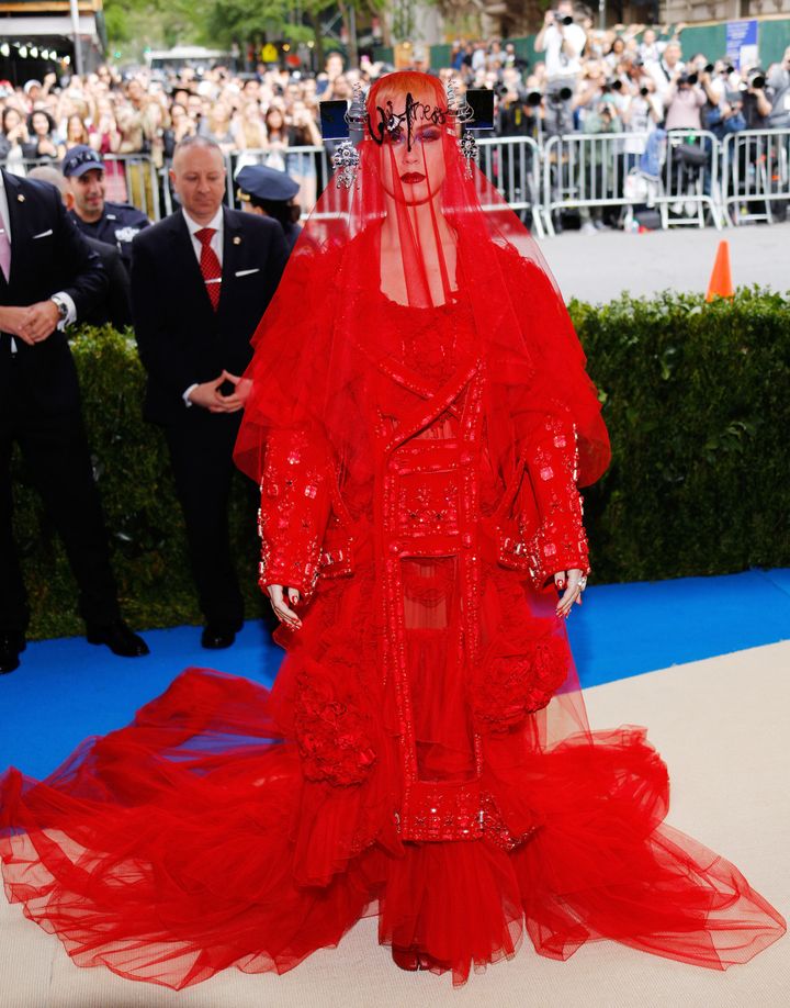 Katy Perry attends 'Rei Kawakubo/Comme des Garçons:Art of the In-Between' Costume Institute Gala at Metropolitan Museum of Art on May 1 in New York City.