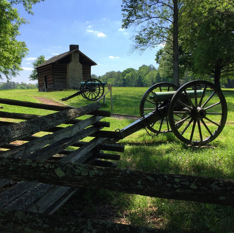 Brothers Cabin, site of a major charge during the Battle of Chickamauga.