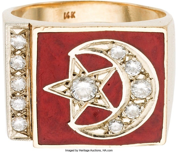 Nation of islam 2025 star and crescent ring