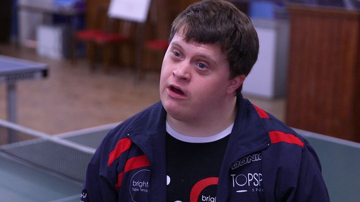 Chris O'Flynn is one of the BTTC squad who travels abroad for the disabled tournaments