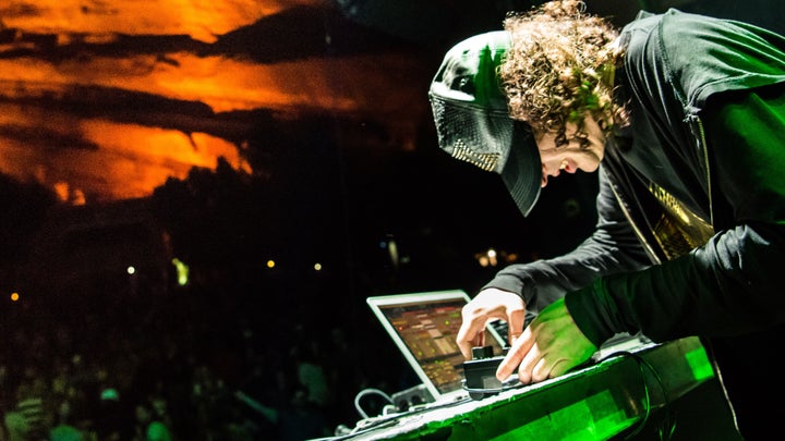 An-Ten-Nae performing at the famous Red Rocks Amphitheater in Colorado