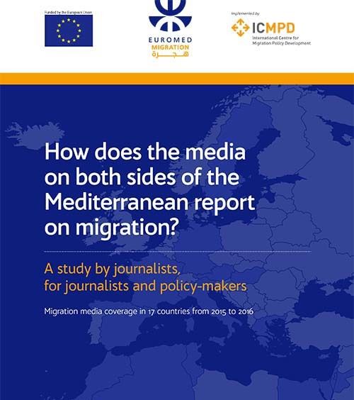 Screen shot of media migration report