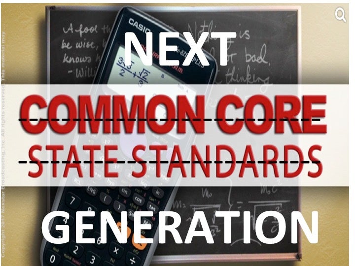 <p>Common Core Standards in a new package?</p>
