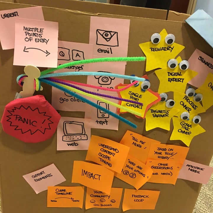 <p>A playful prototype for a new corporate knowledge management system</p>