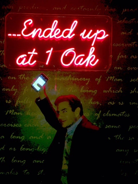 We made our way to One Oak after the Piaget celebration.