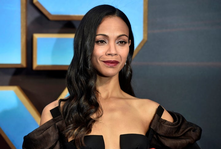 Zoe Saldana opened up about the village that helps her raise her children. 